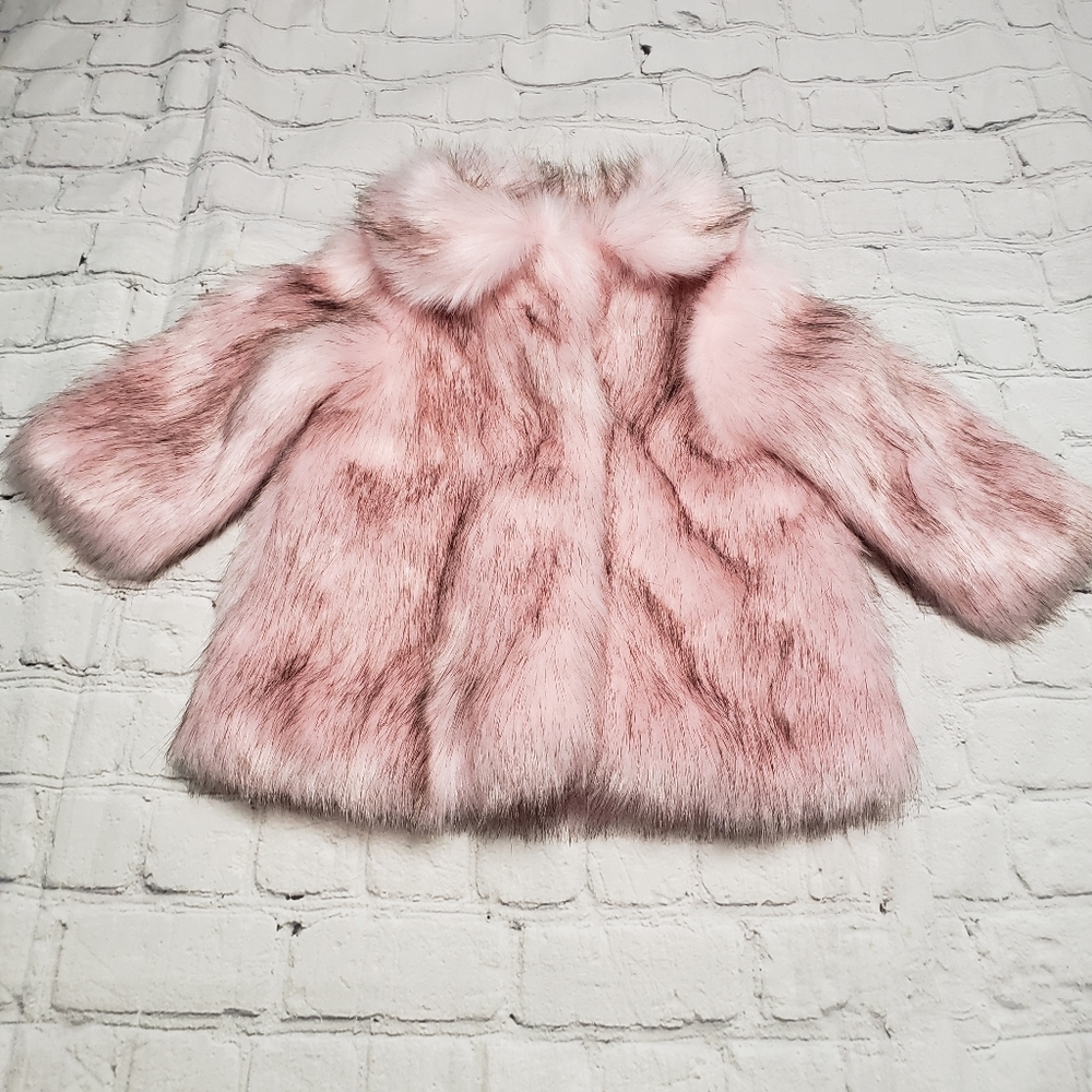 Good lad Baby girl fur coat. 12 M. Baby jacket.